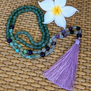 Traditional Mala Prayer Bead Necklace